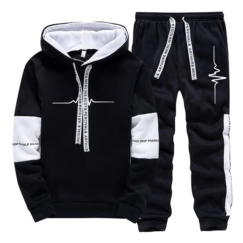 Winter Clothing Pants - Men's Tracksuit Quality Casual Hooded Sweatshirts