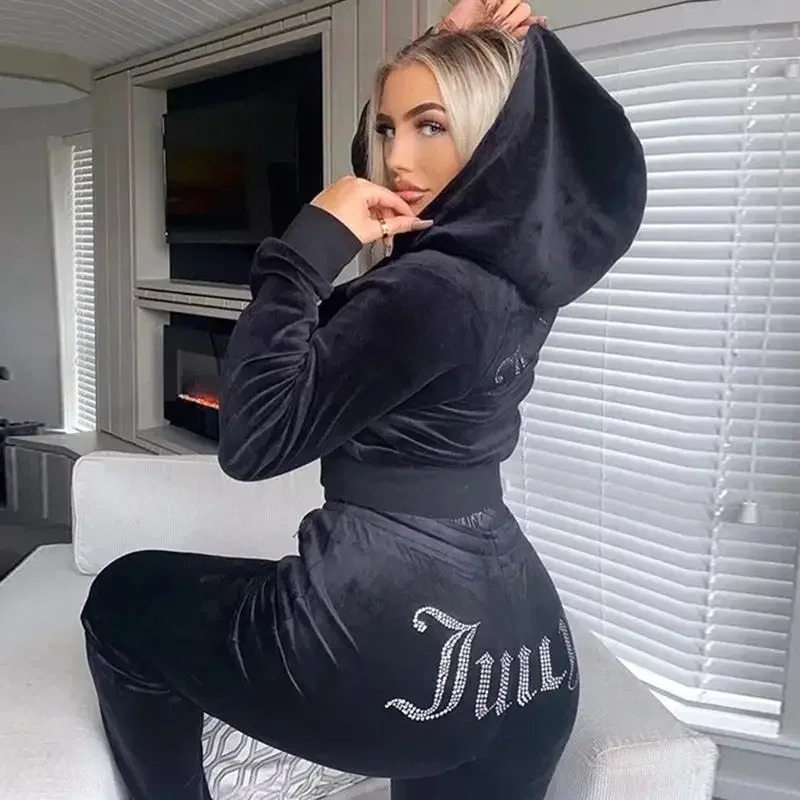 Winter Clothing Ideas - 2025 New Winter Juicy Coutoure Tracksuit