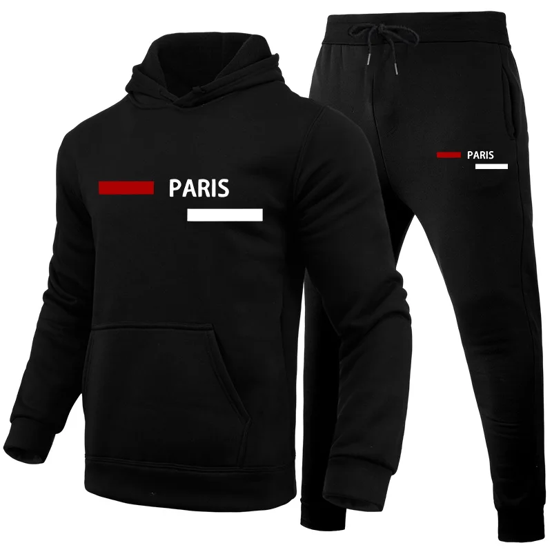 Winter Clothing Pants - Men's Tracksuit Fashion Casual Hooded Sweatshirts