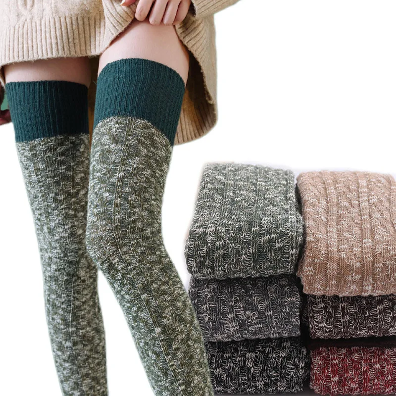 Winter Clothing Leg Warmers - Womens Stockings Warm Winter Ladies Girls