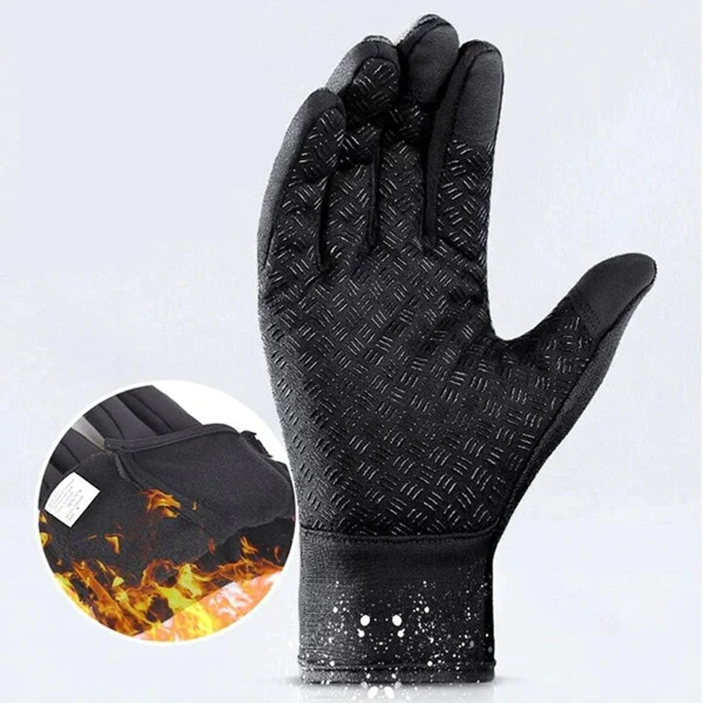 Autumn Winter Warm Cycling Glo - Waterproof Mitten Ski recension och pris