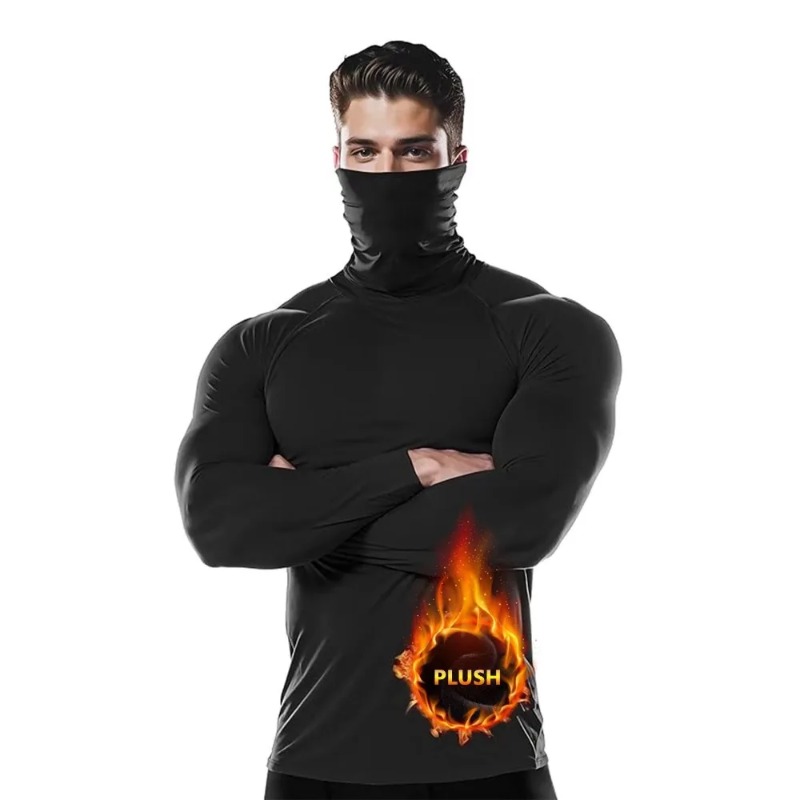 Mens Winter Fleece Hooded Tigh - Thermal Base Layer recension och pris