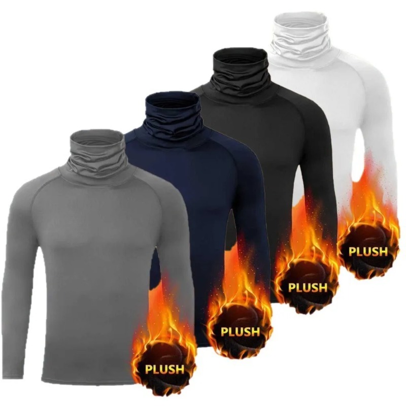 Mens Winter Fleece Hooded Tigh - Thermal Base Layer recension och pris