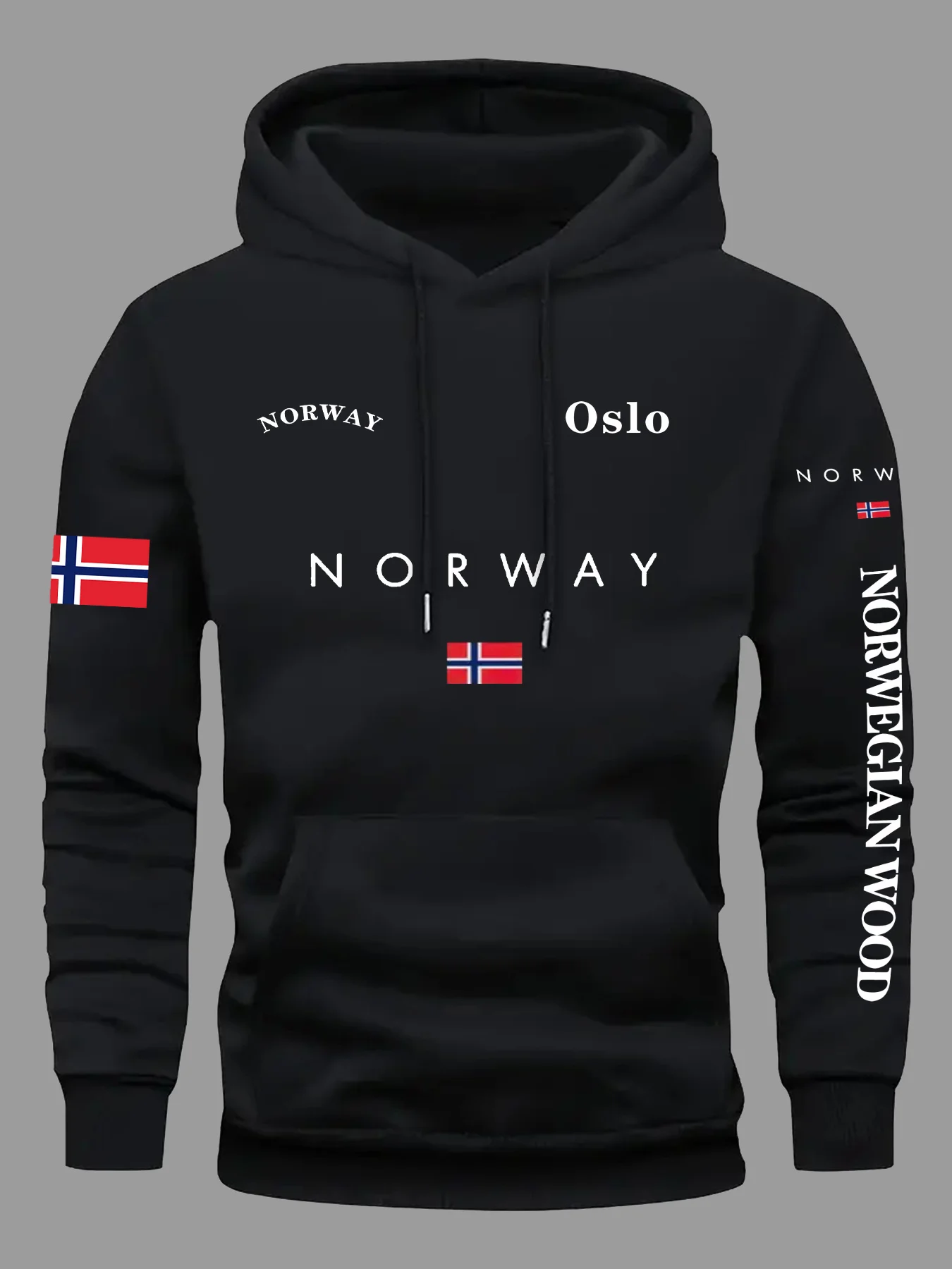 NORWAY Flag Hoodies Men Women  - Winter Clothing Norway recension och pris
