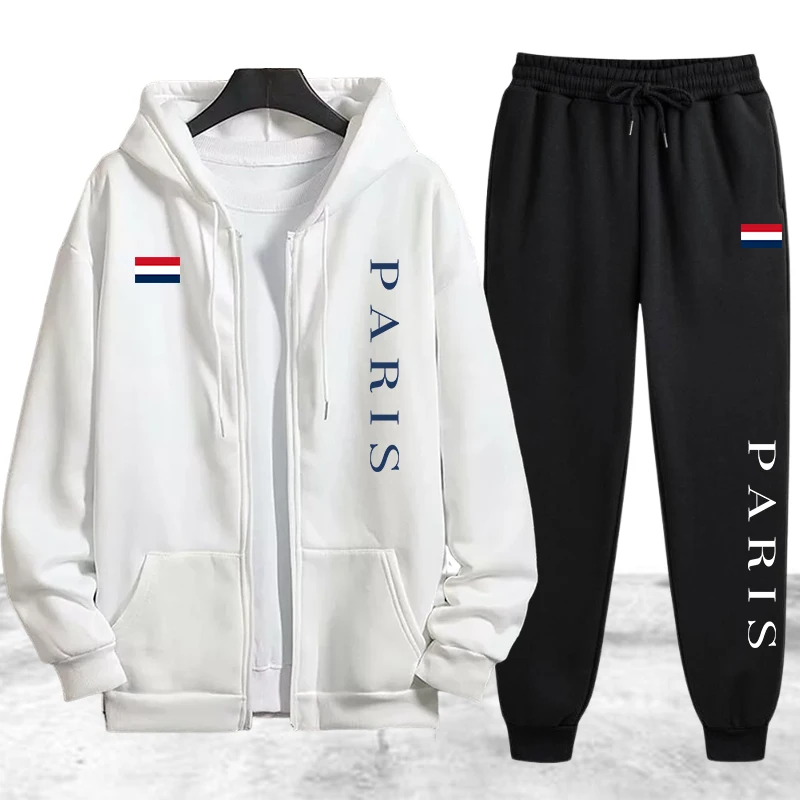 Paris Printing Men's Tracksuit - Winter Clothing Items recension och pris