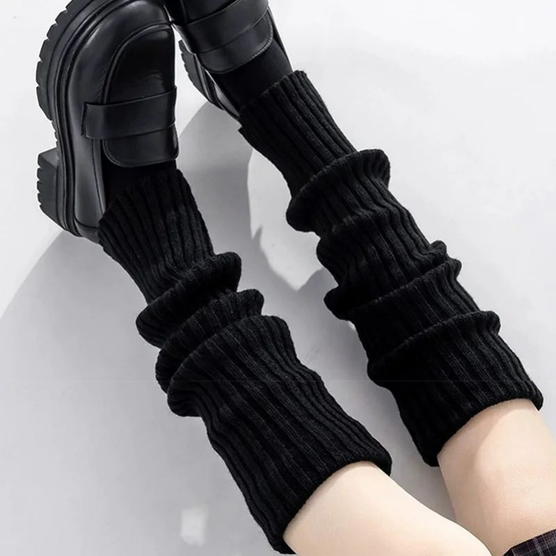 40cm Lolita Knitted Leg Warmer - Winter Clothing Leg Warmers recension och pris