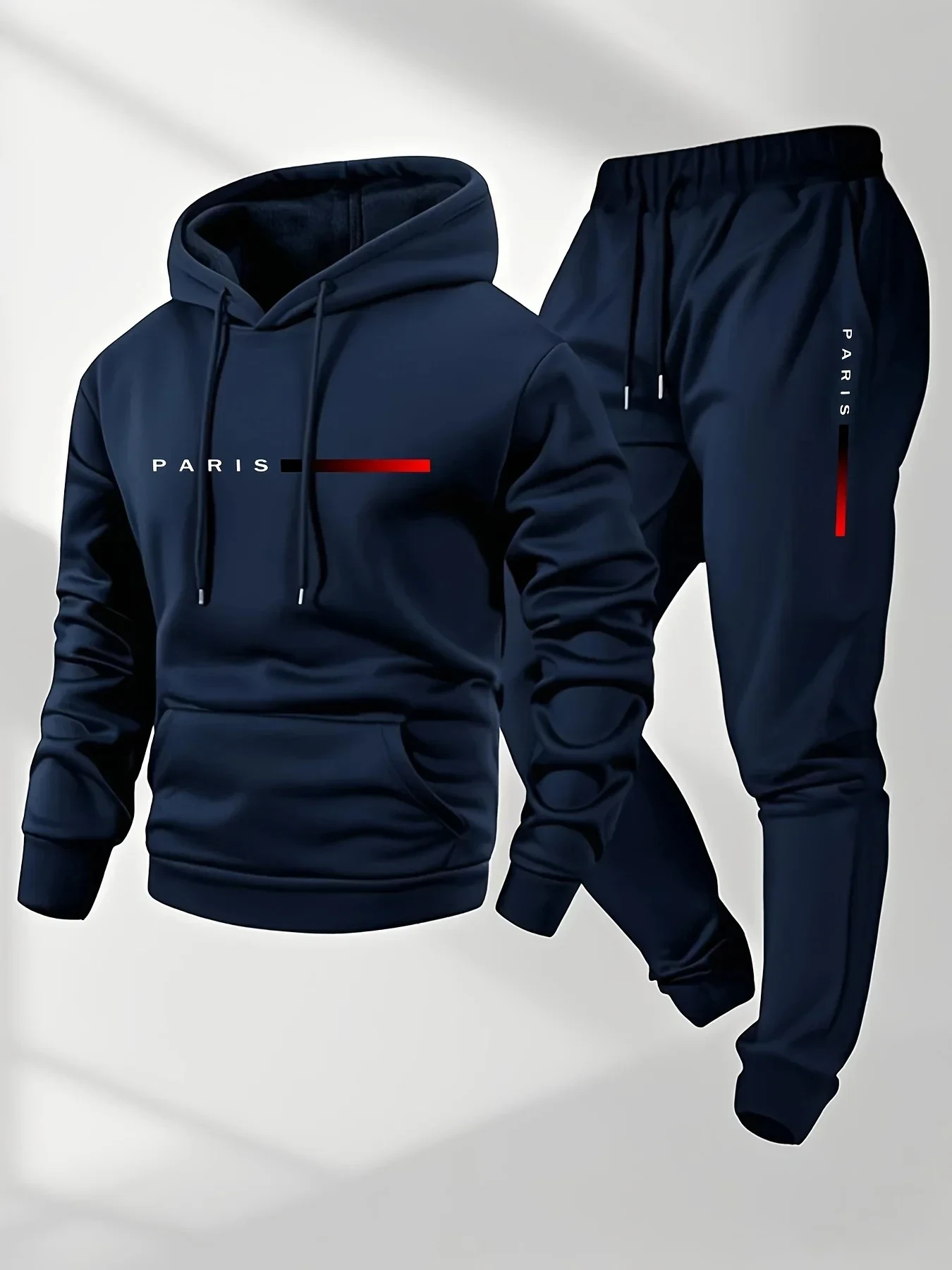 PARIS Letter Print Sweatshirt  - Winter Clothing Pants recension och pris