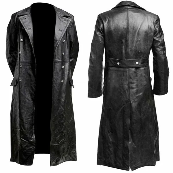 Leather Jacket Men Winter Flee - Winter Clothing Items recension och pris