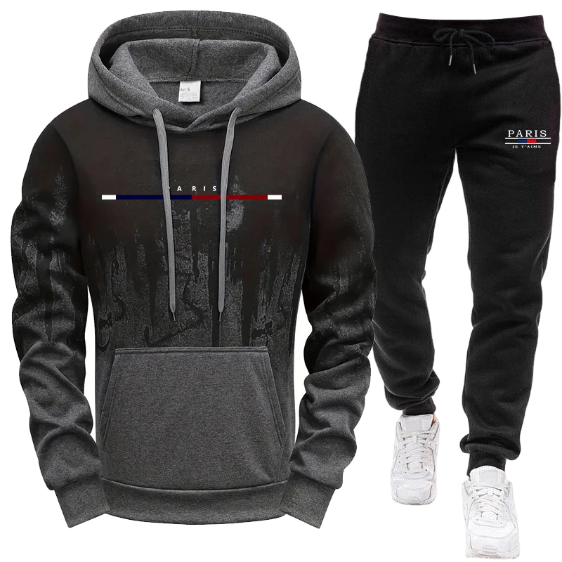 Men's Set/Hoodie/Pants Autumn  - Winter Clothing Pants recension och pris