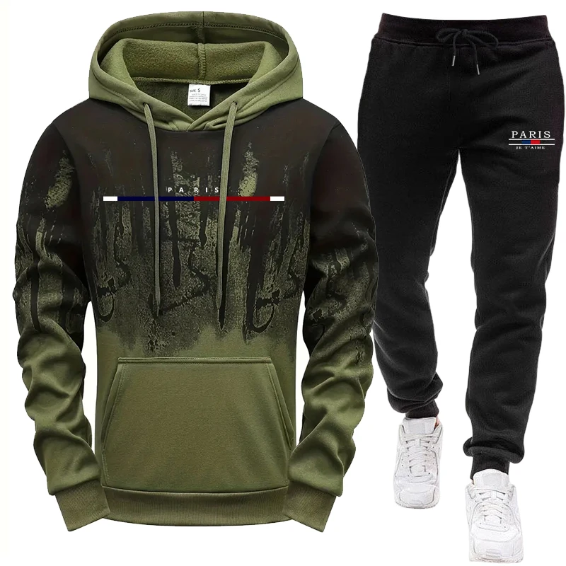 Men's Set/Hoodie/Pants Autumn  - Winter Clothing Pants recension och pris