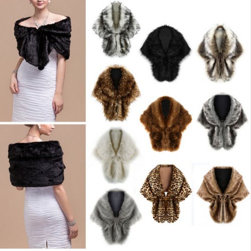 Solid Color Faux Fur Long Plus - Winter Clothing Ideas recension och pris
