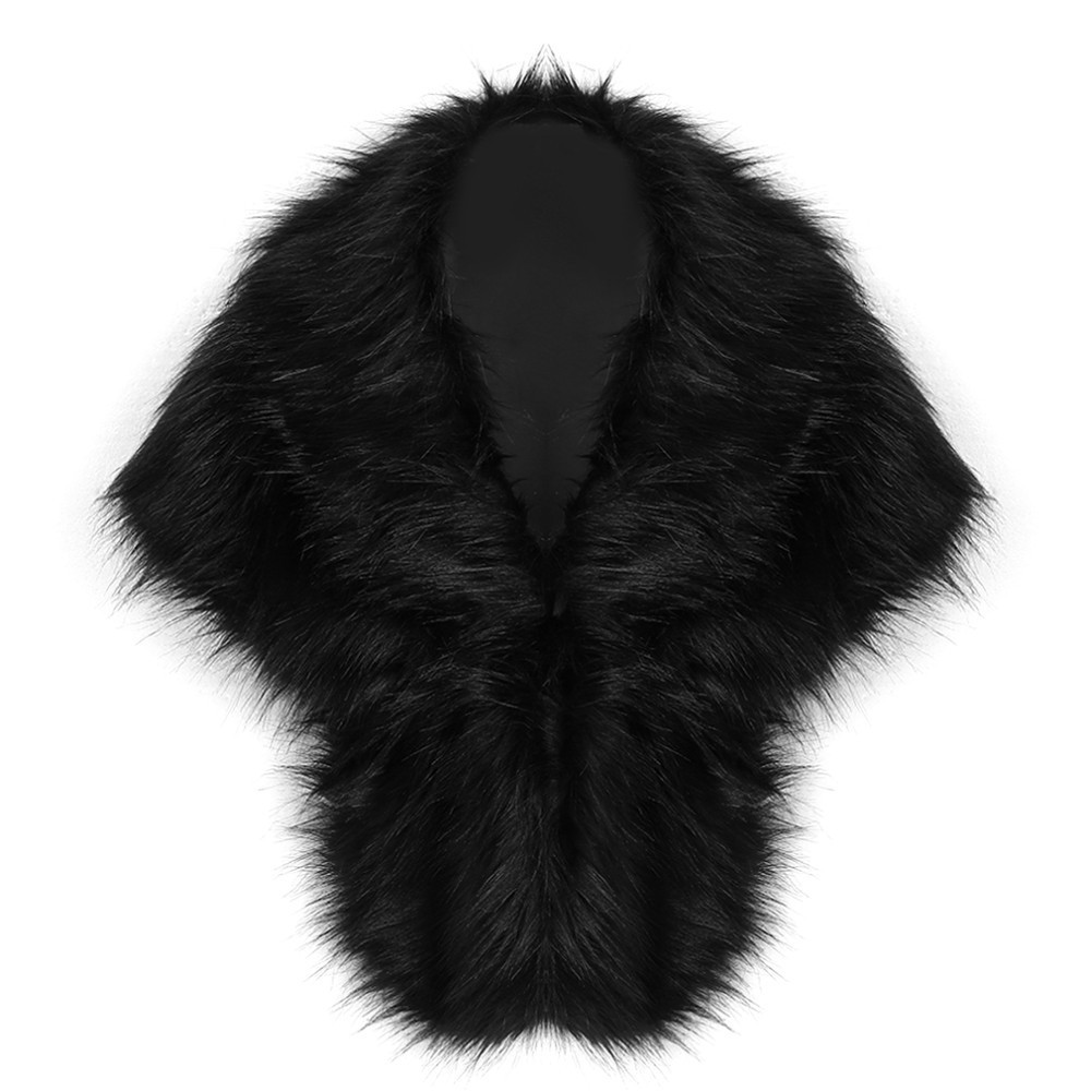 Solid Color Faux Fur Long Plus - Winter Clothing Ideas recension och pris