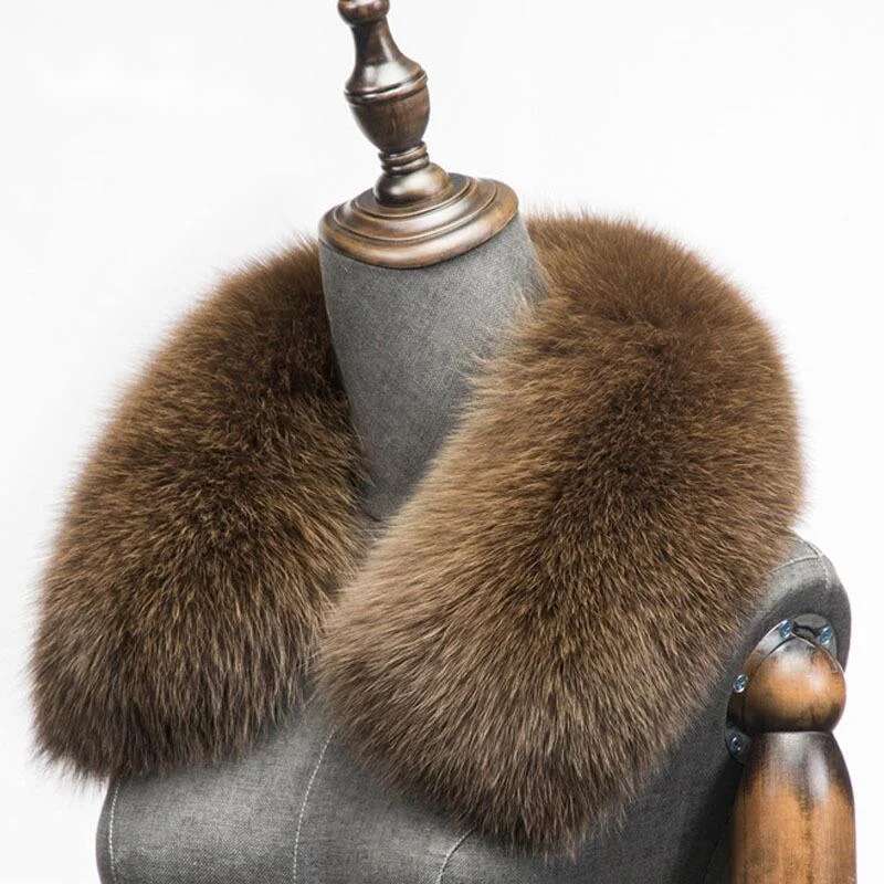 Winter Natural Fox Fur Scarf S - Winter Clothing Ideas recension och pris