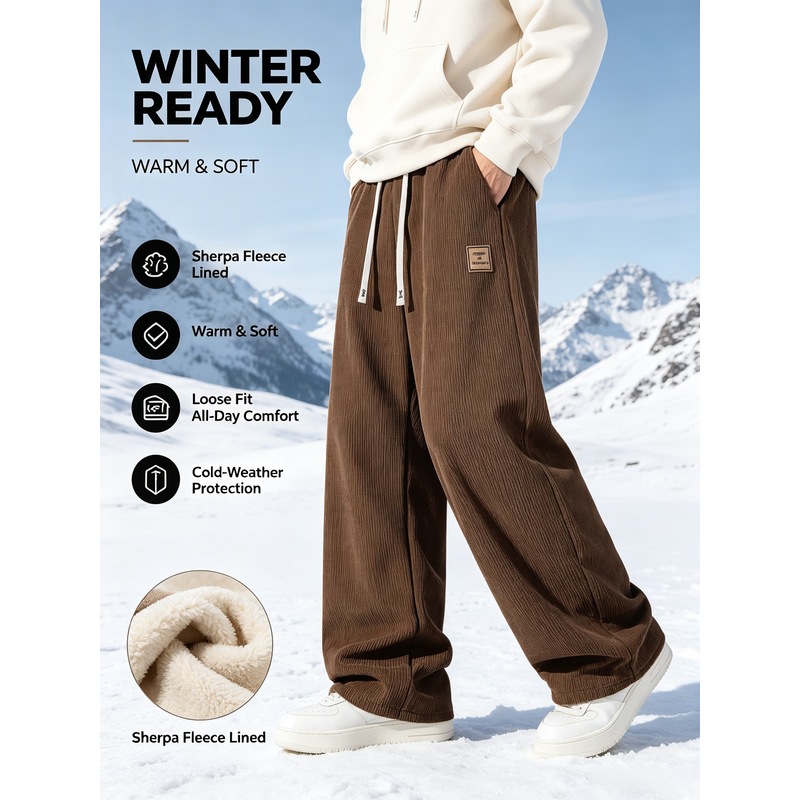Men's Winter Sports Pants Cord - Winter Clothes Shop recension och pris