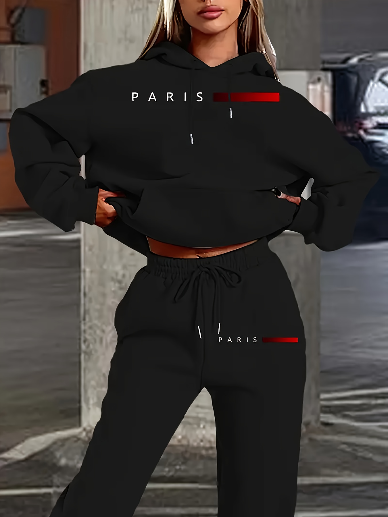 New Women's Sets Hoodie and Pa - Winter Clothing Pants recension och pris