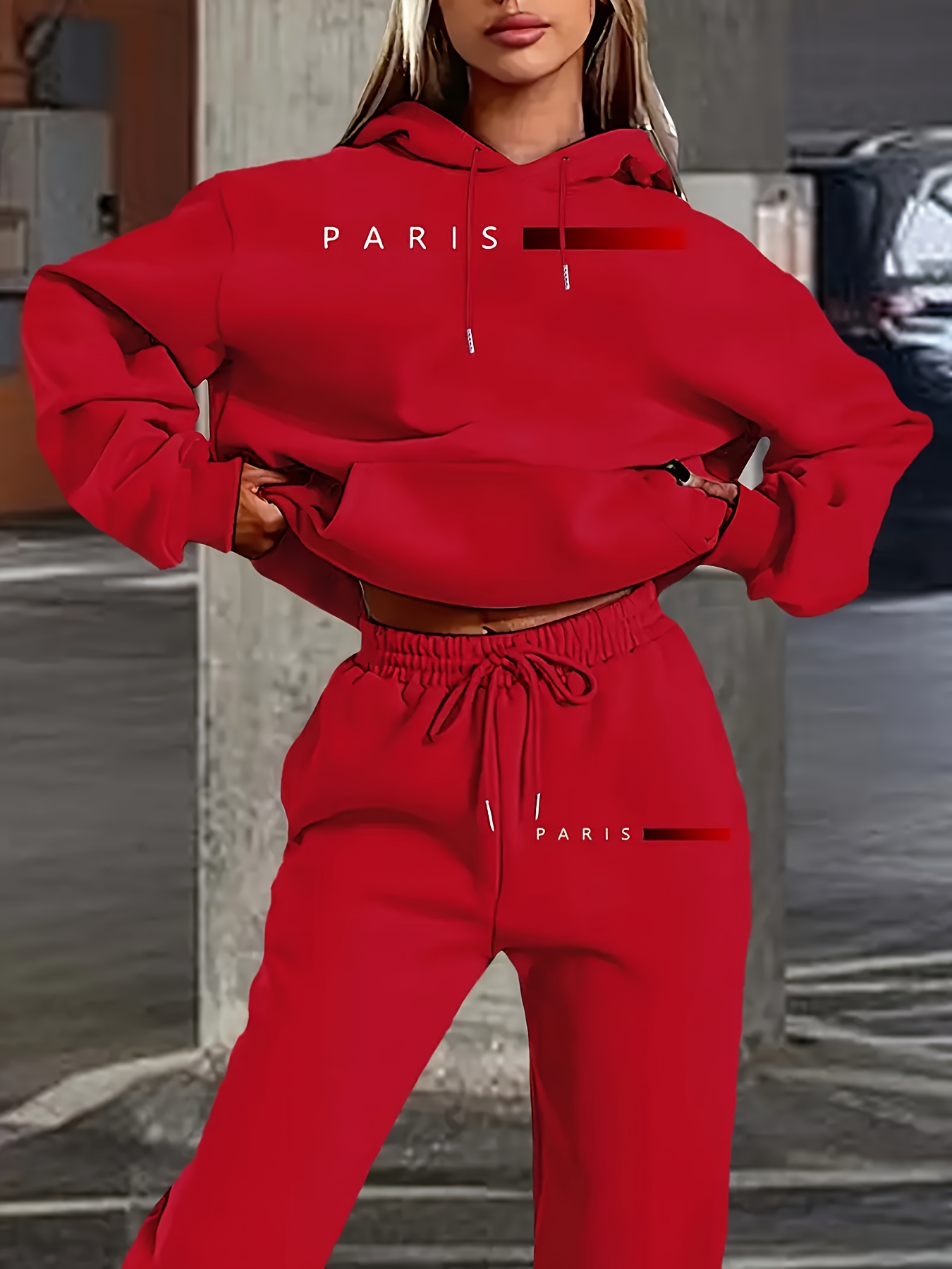 New Women's Sets Hoodie and Pa - Winter Clothing Pants recension och pris