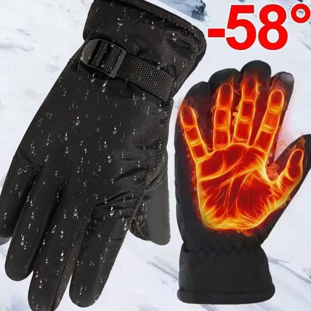 Fleece-lined Winter Warm Keep  - Waterproof Mitten Ski recension och pris