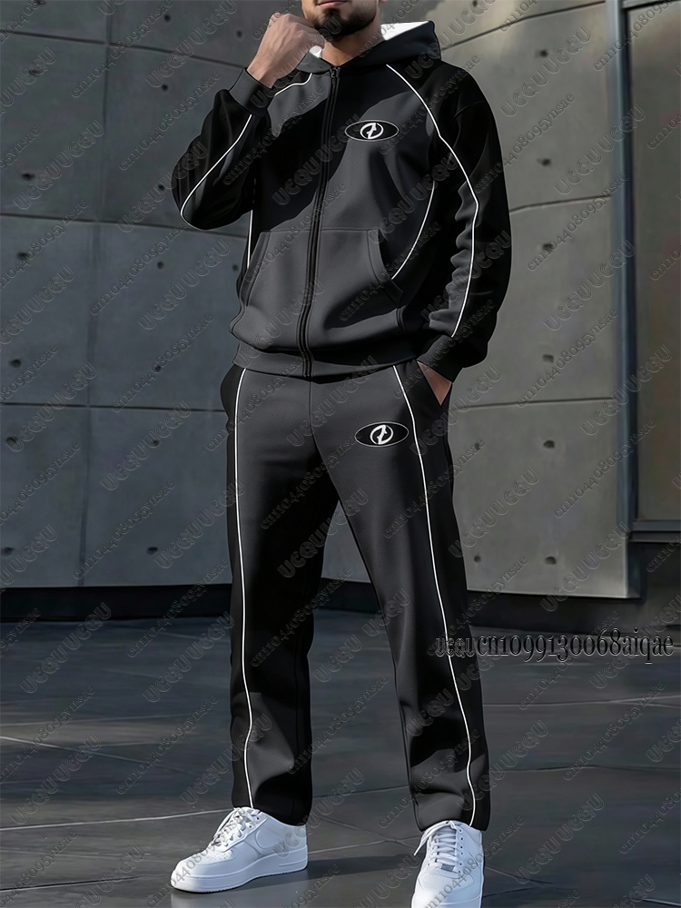Autumn Winter New Men Tracksui - Winter Clothing Pants recension och pris
