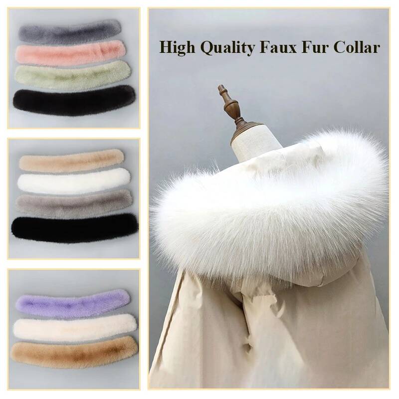 Winter Coat Fur Collar Faux Fu - Winter Clothing Ideas recension och pris