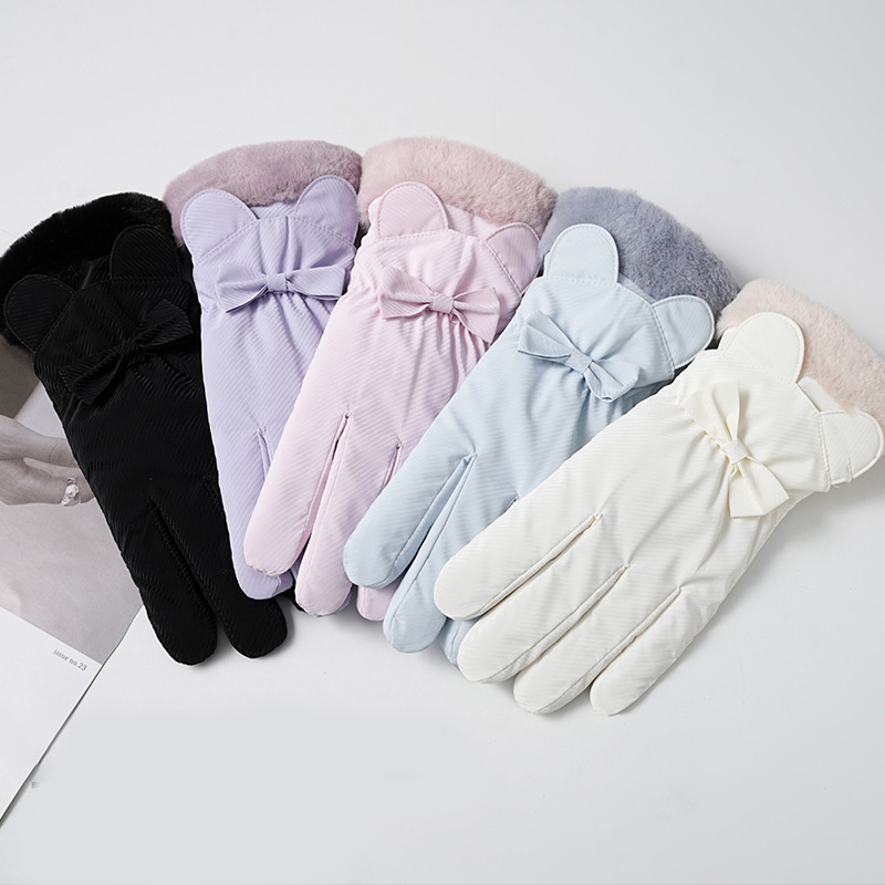 Winter Warm Gloves For Women P - Waterproof Mitten Ski recension och pris