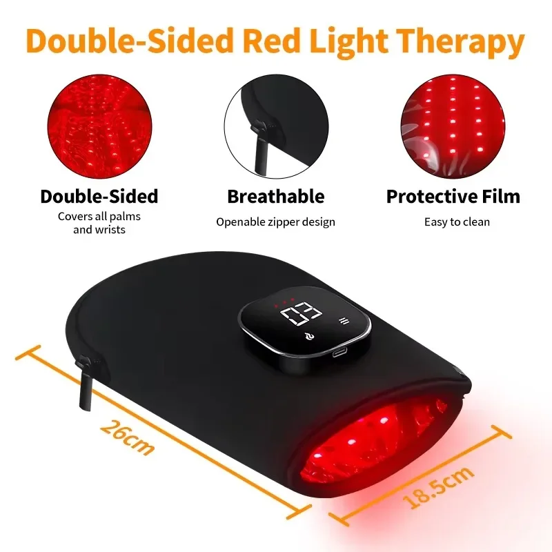 NEW Red Light Therapy Device f - Heated Gloves Electric recension och pris
