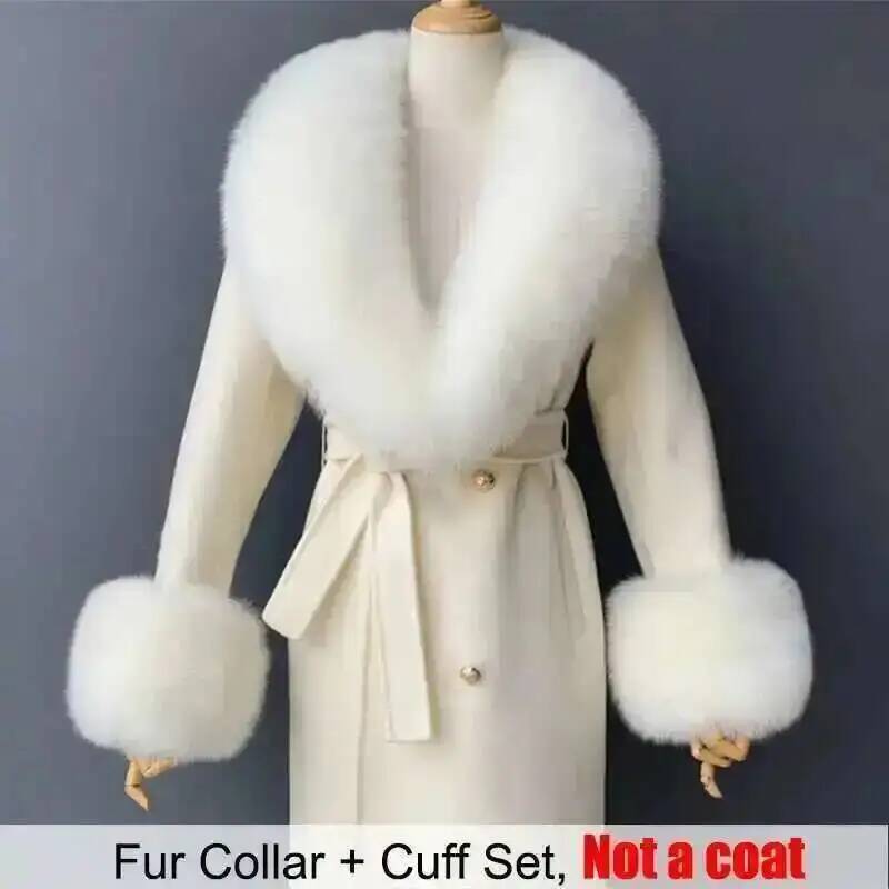 Real Fur Collar And Cuffs Set  - Winter Clothing Ideas recension och pris