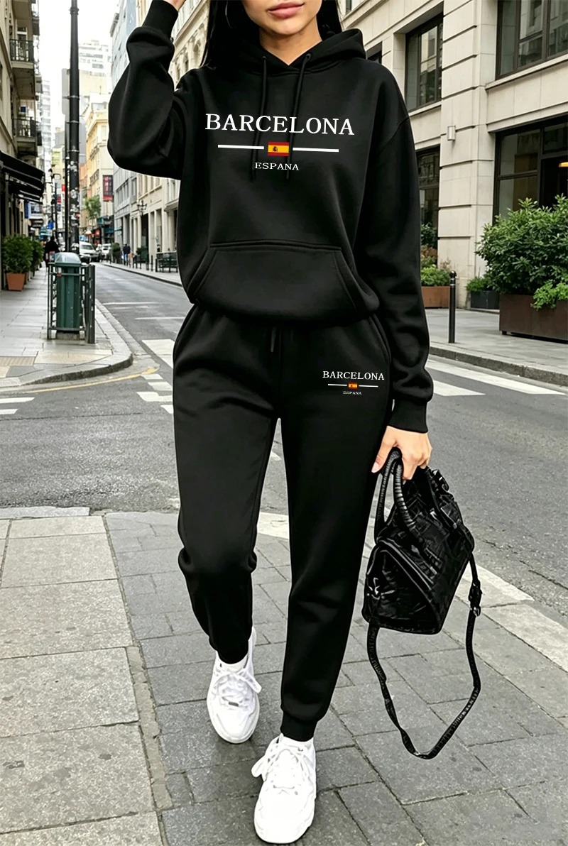 Fashion Womens Tracksuit Print - Winter Clothing Pants recension och pris