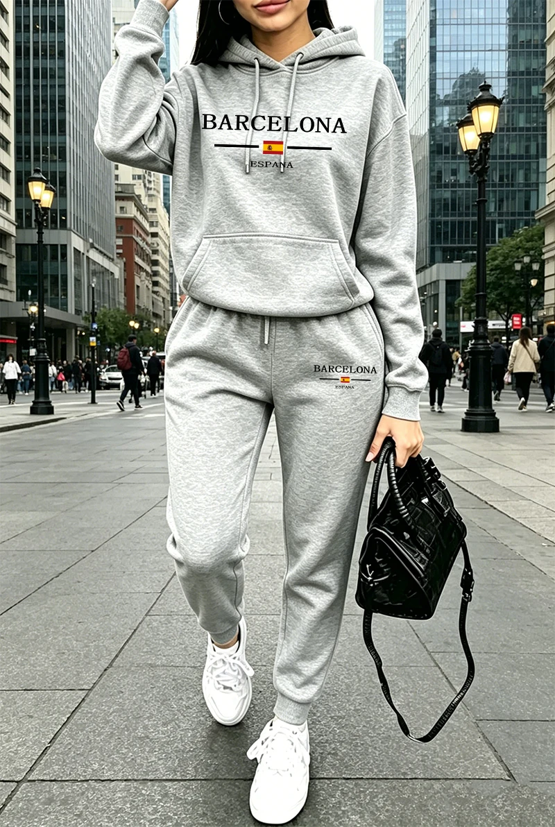 Fashion Womens Tracksuit Print - Winter Clothing Pants recension och pris