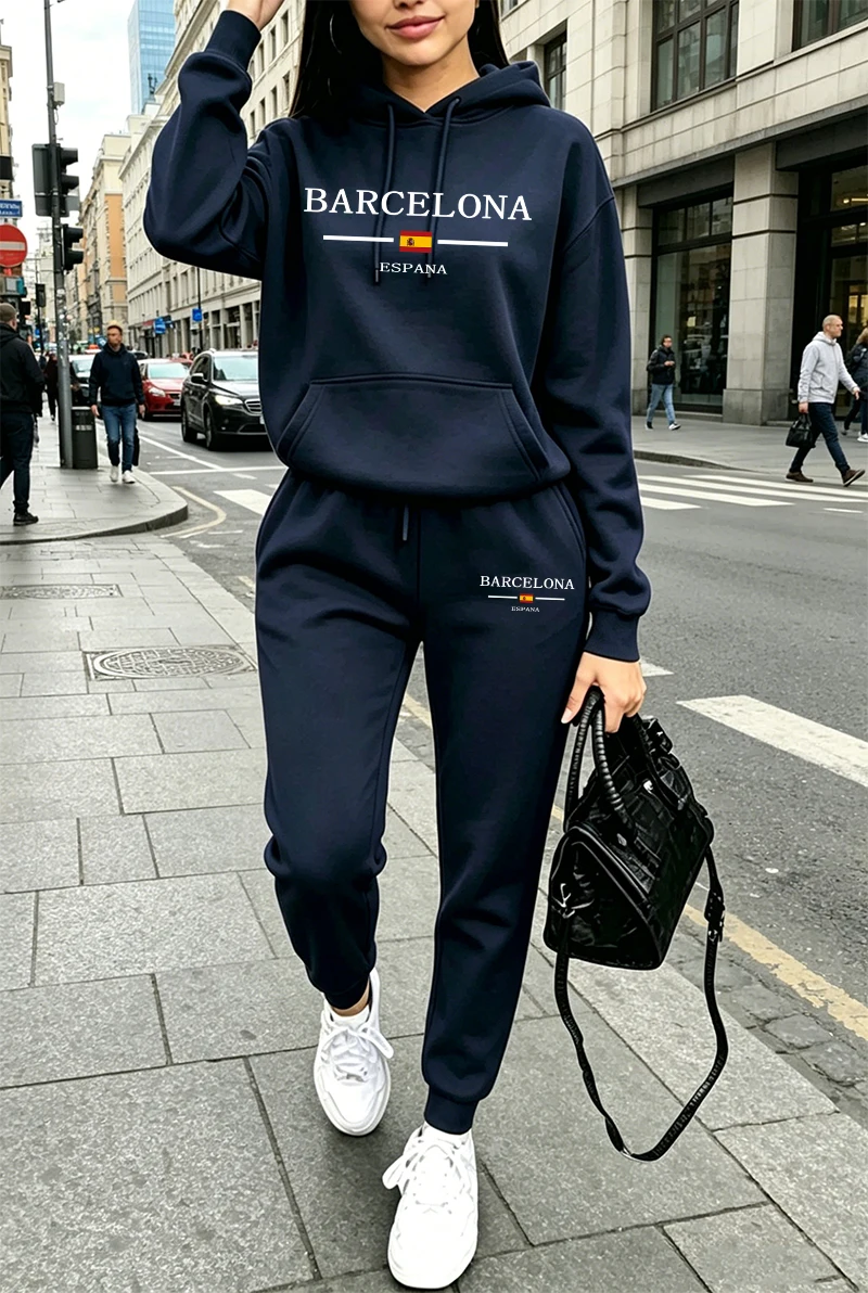 Fashion Womens Tracksuit Print - Winter Clothing Pants recension och pris