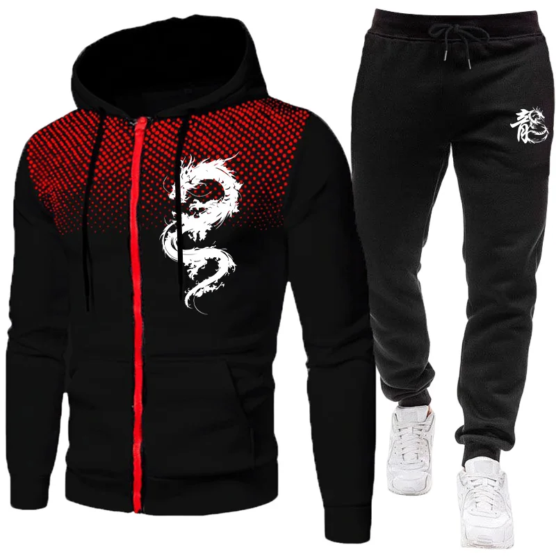 Men's Paris Dragon Pattern Fas - Winter Clothing Pants recension och pris