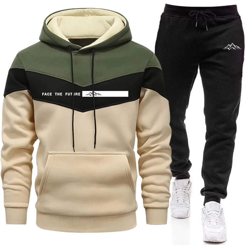 Tracksuit Men's Fashion Casual - Winter Clothing Pants recension och pris