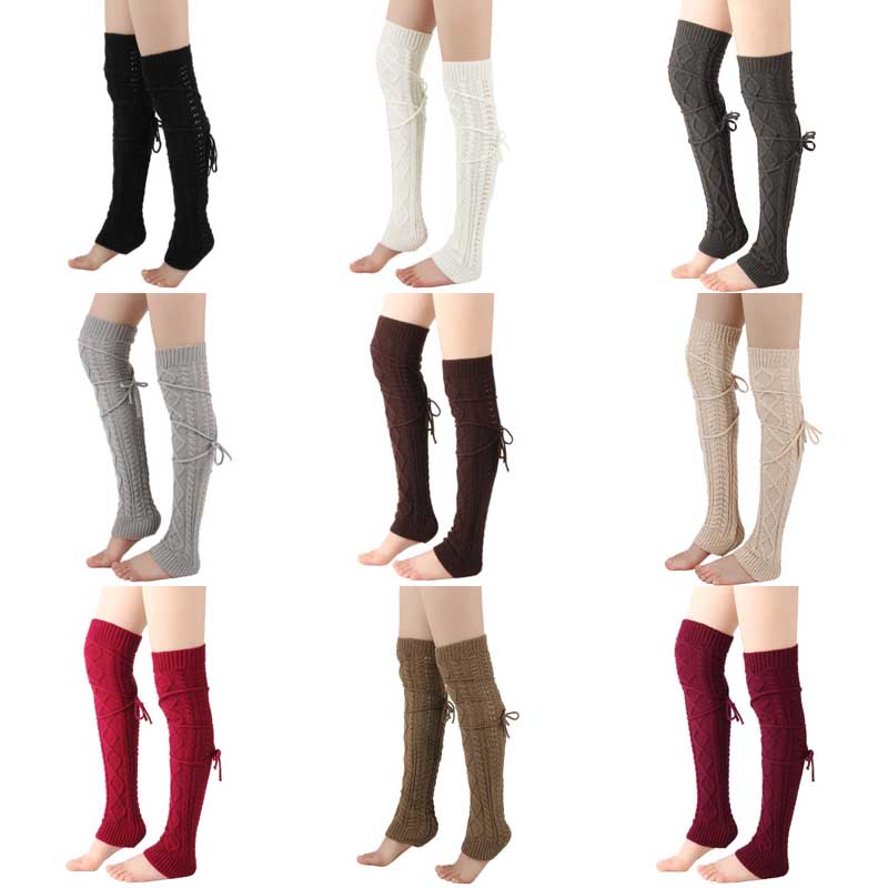 Leg Warmers Knitted Women Girl - Winter Clothing Leg Warmers recension och pris