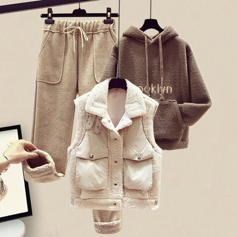 Three-Piece Cotton Coat and Ve - Winter Clothing Clearance recension och pris