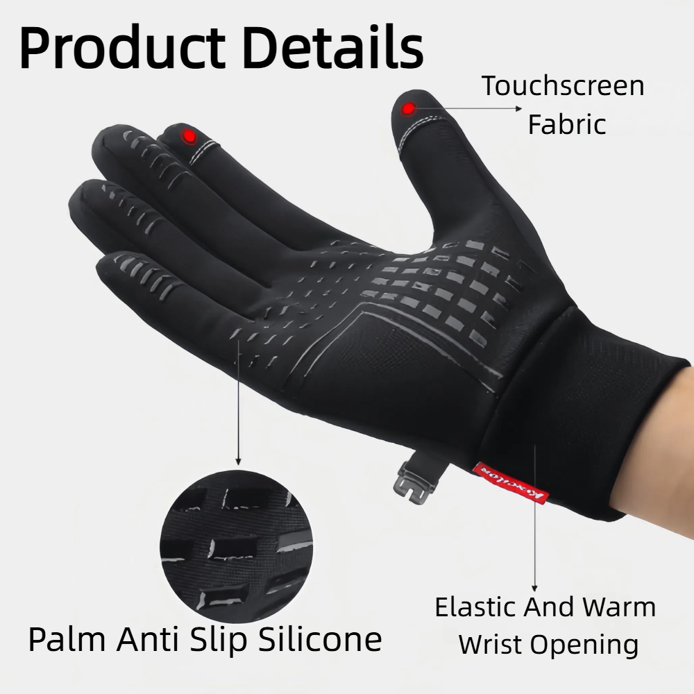 Winter Waterproof Cycling Glov - Waterproof Mitten Ski recension och pris