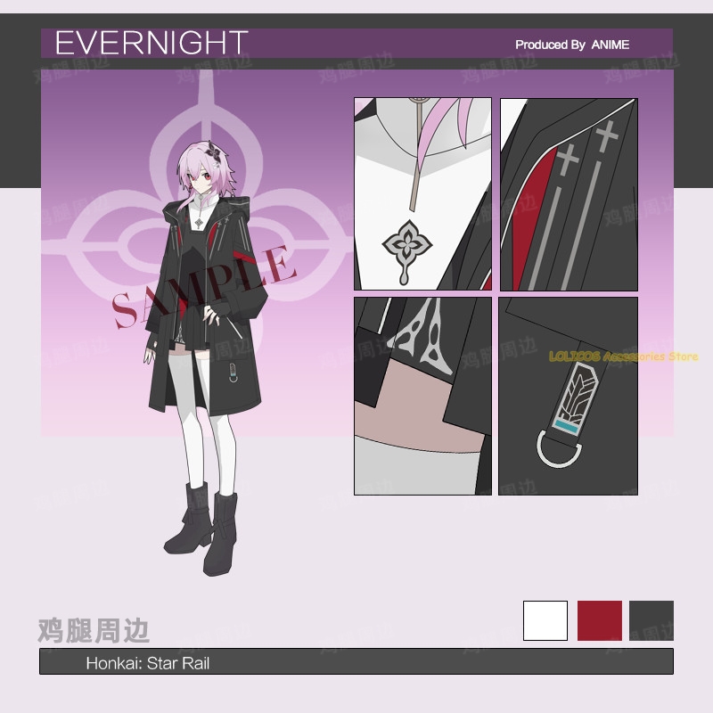 Game Evernight Honkai: Star Ra - Winter Clothing Items recension och pris