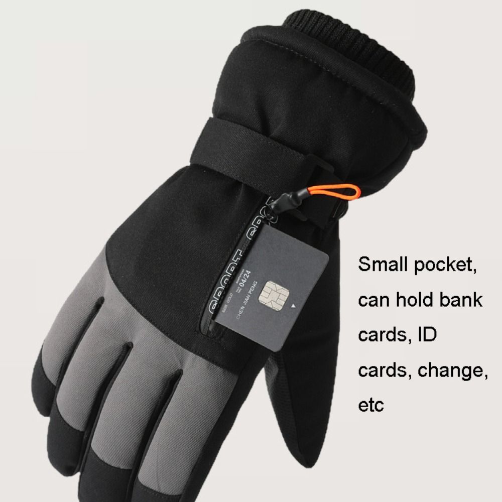 Windproof Winter Warm Gloves T - Waterproof Mitten Ski recension och pris